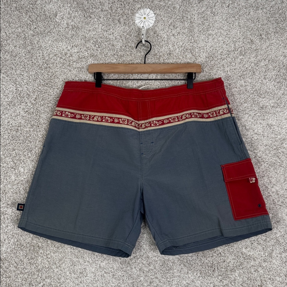 Rare Kipling Tropical Board Shorts -‎ XL